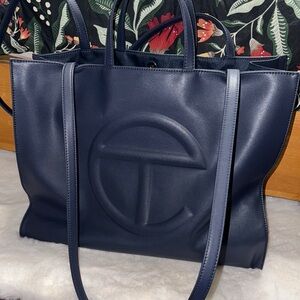 Large Telfar Navy Blue Women's Bag